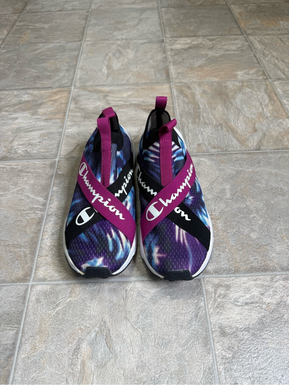 Champion Kinna X Lo Crossover Tie Dye Women’s Shoe Size 8.5 Multicolor Preowned